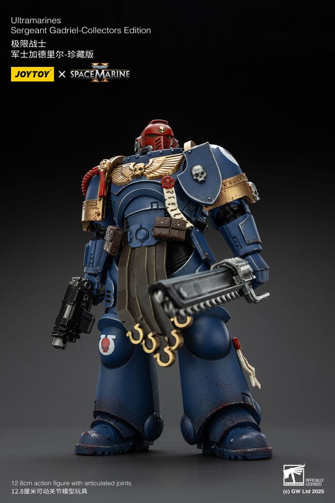 Joy Toy Sergeant Gadriel carrying a heavy weapon at his side