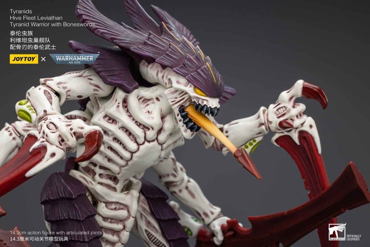 Joy Toy Warhammer 40k Tyranid Warrior with Boneswords - Loaded Dice