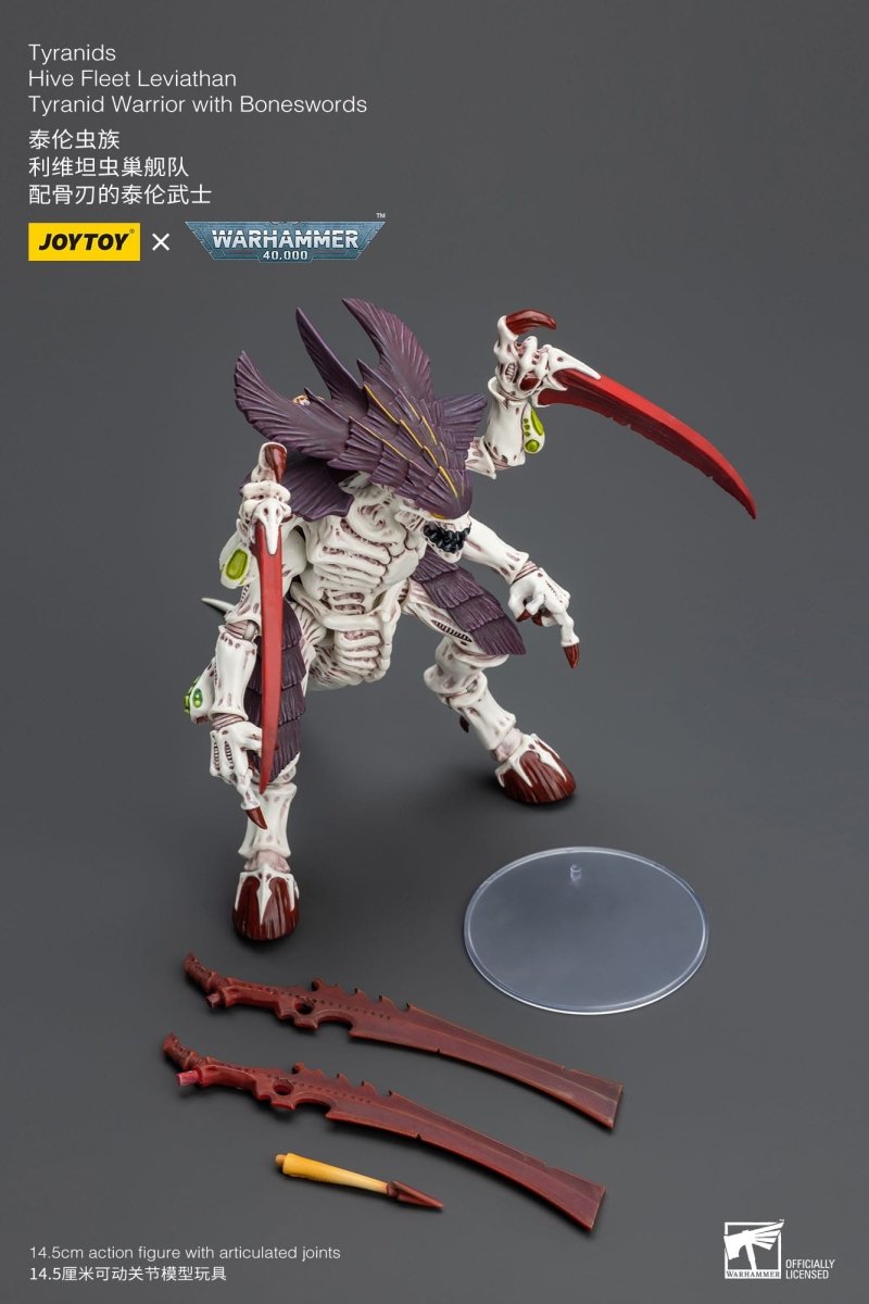 Joy Toy Warhammer 40k Tyranid Warrior with Boneswords - Loaded Dice