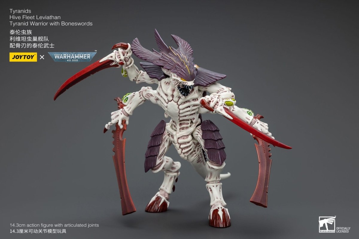 Joy Toy Warhammer 40k Tyranid Warrior with Boneswords - Loaded Dice