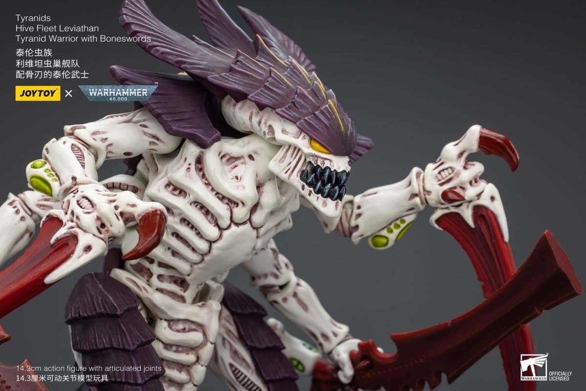 Joy Toy Warhammer 40k Tyranid Warrior with Boneswords - Loaded Dice