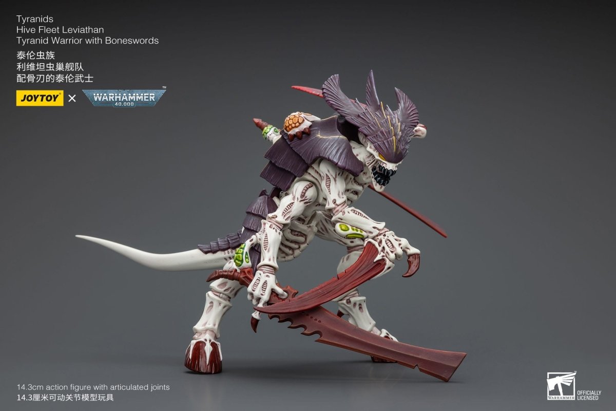 Joy Toy Warhammer 40k Tyranid Warrior with Boneswords - Loaded Dice