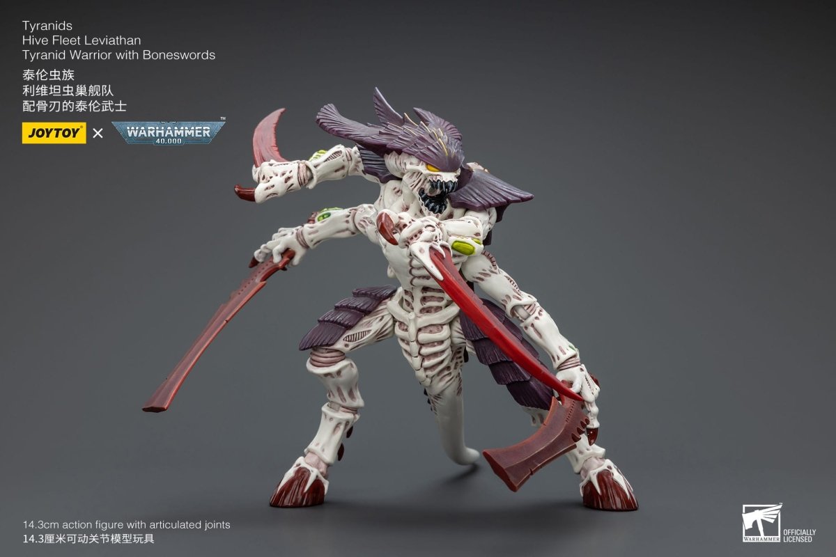 Joy Toy Warhammer 40k Tyranid Warrior with Boneswords - Loaded Dice