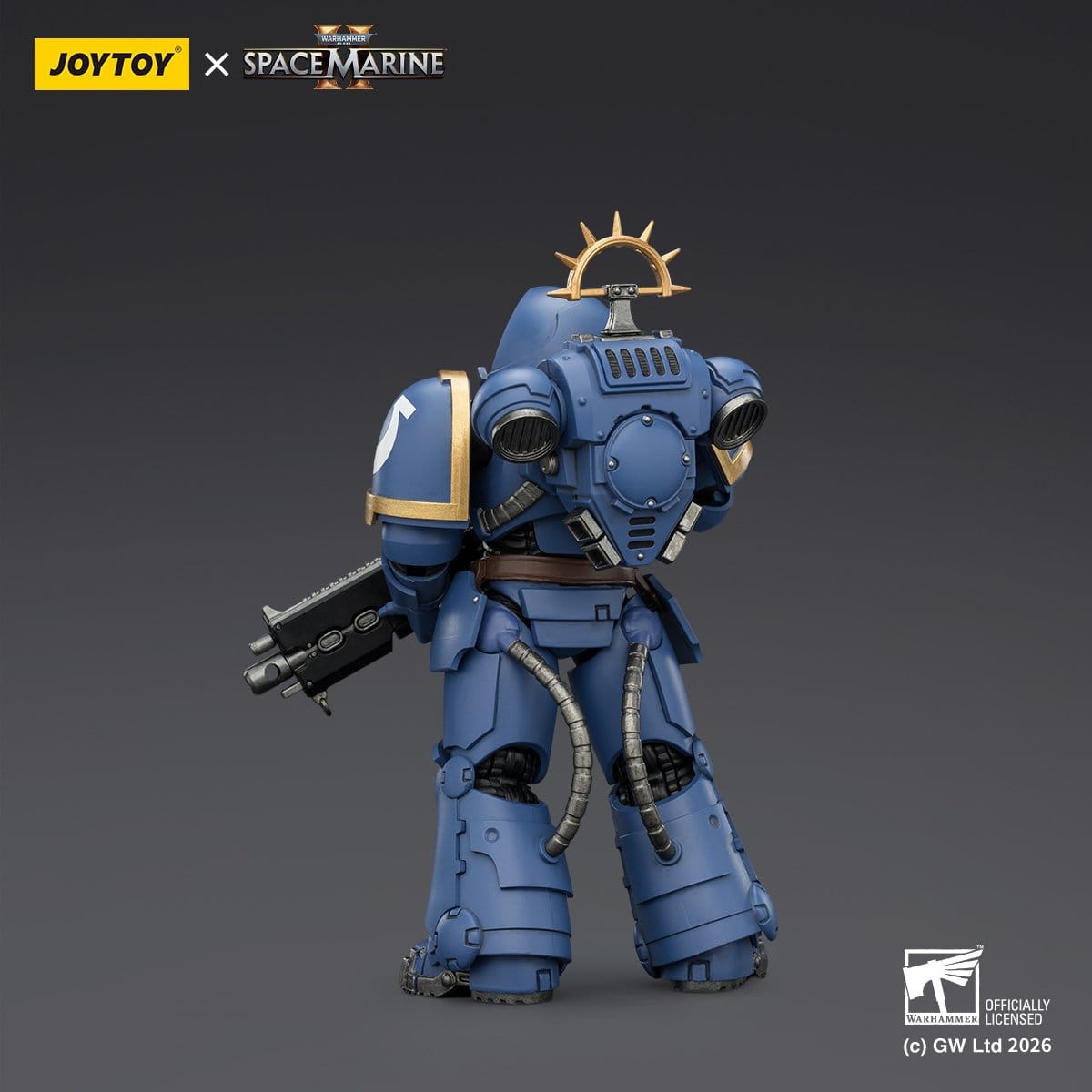 Joy Toy Warhammer 40k: Ultramarines Heavy Intercessor 13cm - Loaded Dice