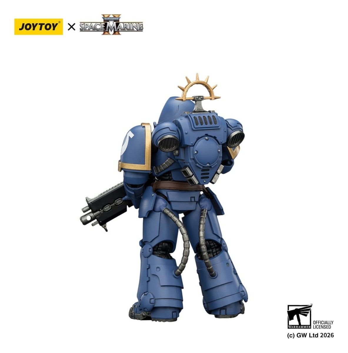 Joy Toy Warhammer 40k: Ultramarines Heavy Intercessor 13cm - Loaded Dice