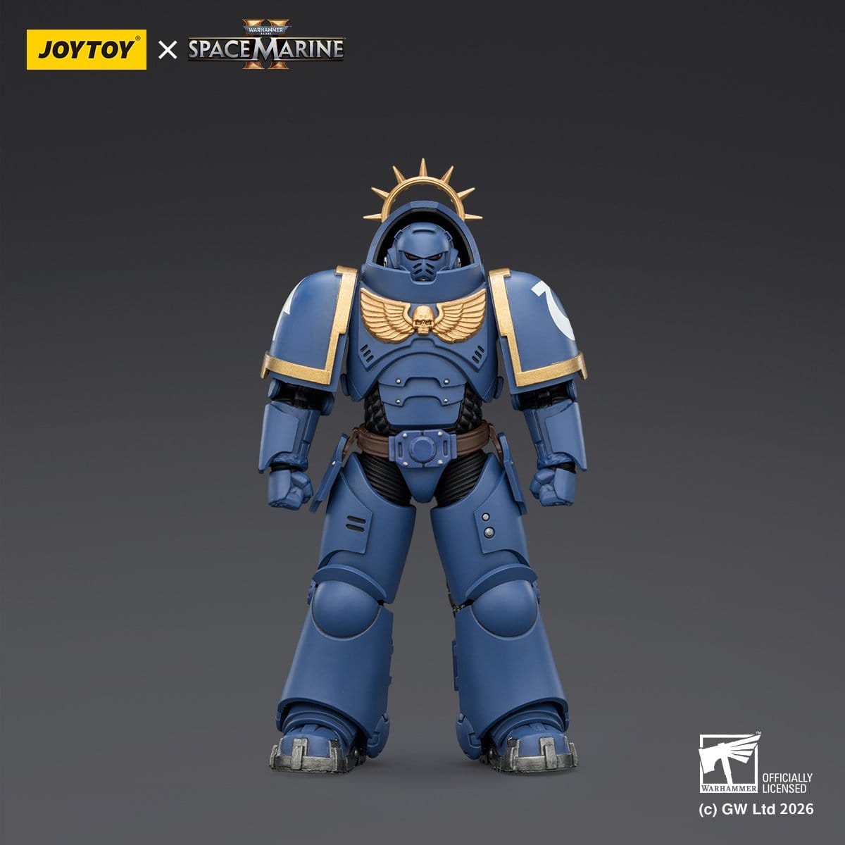 Joy Toy Warhammer 40k: Ultramarines Heavy Intercessor 13cm - Loaded Dice