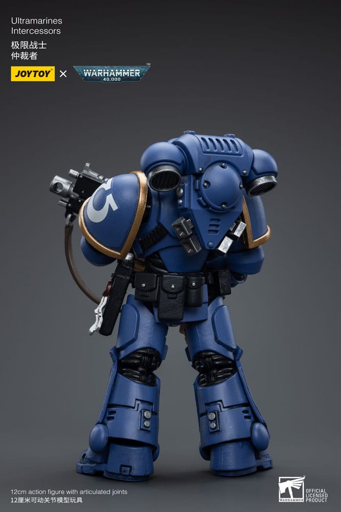 Joy Toy Warhammer 40k Ultramarines Intercessor 12cm - Loaded Dice