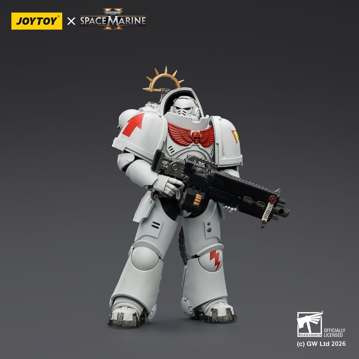 Joy Toy Warhammer 40k: White Scars Heavy Intercessor 13cm - Loaded Dice