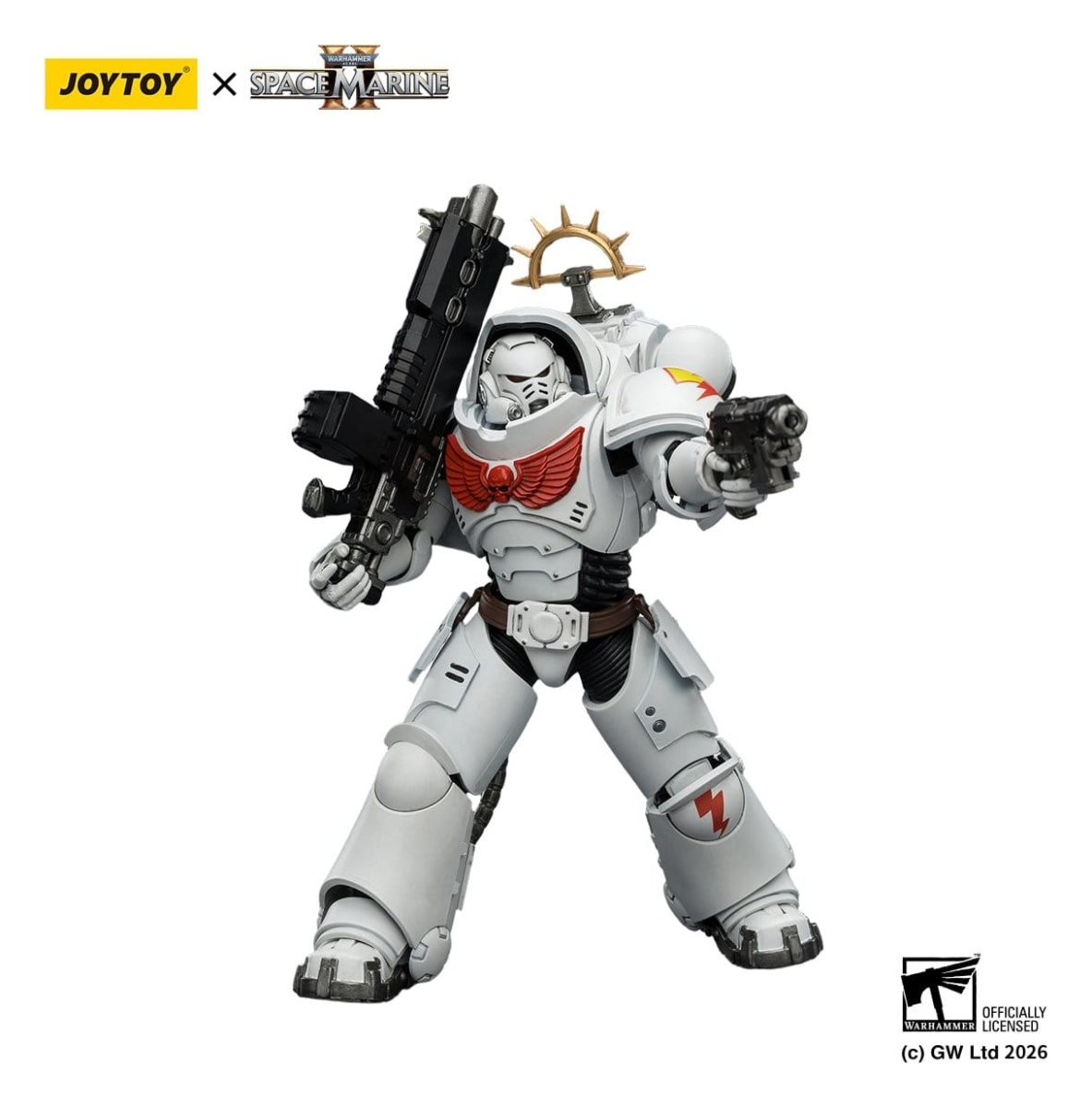Joy Toy Warhammer 40k: White Scars Heavy Intercessor 13cm - Loaded Dice
