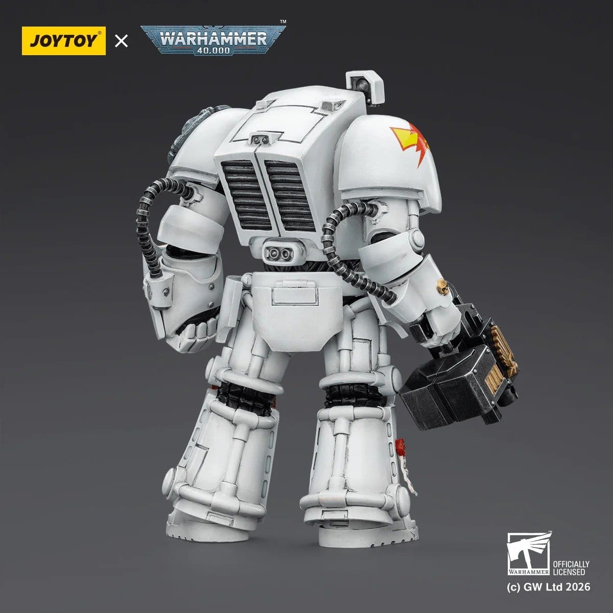 Joy Toy Warhammer 40k: White Scars Terminator 2 with Power Fist and Storm Bolter 14cm - Loaded Dice