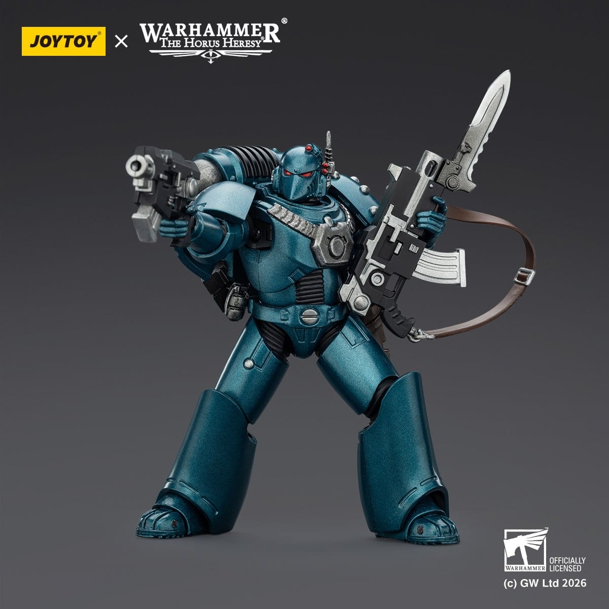 Joy Toy Warhammer The Horus Heresy: Alpha Legion MKVI Tactical Legionary 12cm - Loaded Dice