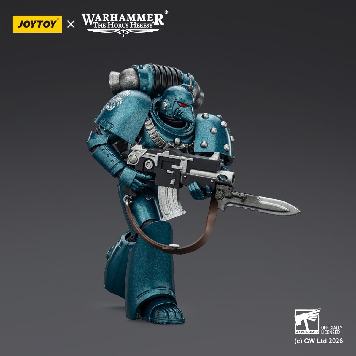 Joy Toy Warhammer The Horus Heresy: Alpha Legion MKVI Tactical Legionary 12cm - Loaded Dice
