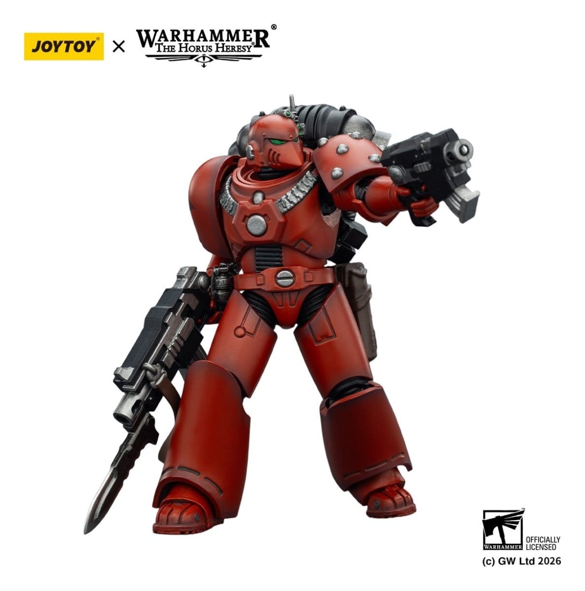 Joy Toy Warhammer The Horus Heresy: Blood Angels MKVI Tactical Legionary 12cm - Loaded Dice