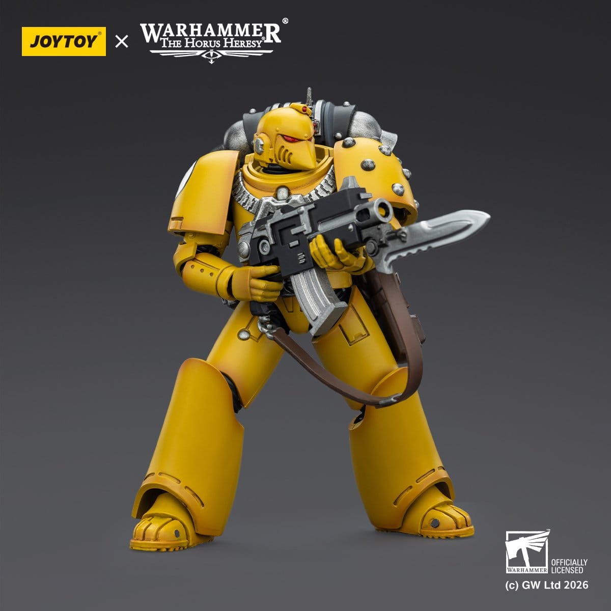 Joy Toy Warhammer The Horus Heresy: Imperial Fist MKVI Tactical Legionary 12cm - Loaded Dice