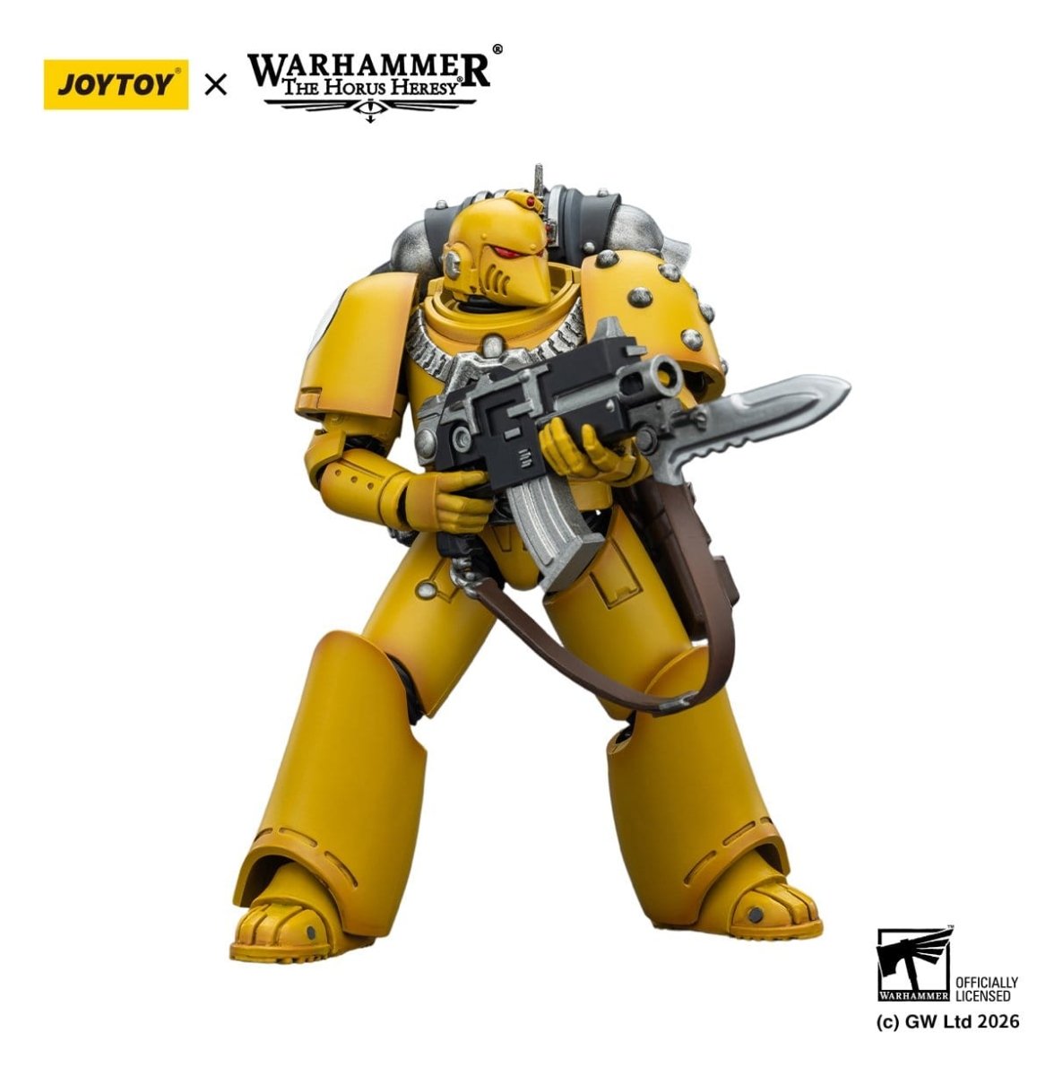 Joy Toy Warhammer The Horus Heresy: Imperial Fist MKVI Tactical Legionary 12cm - Loaded Dice