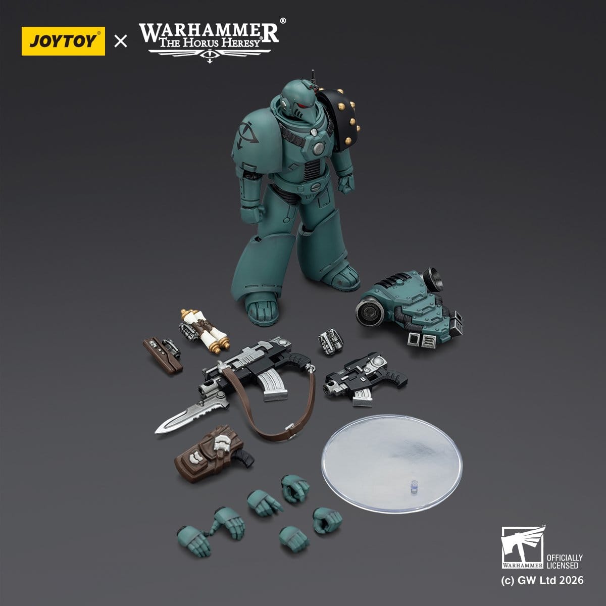 Joy Toy Warhammer The Horus Heresy: Sons of Horus MKVI Tactical Legionary 12cm - Loaded Dice