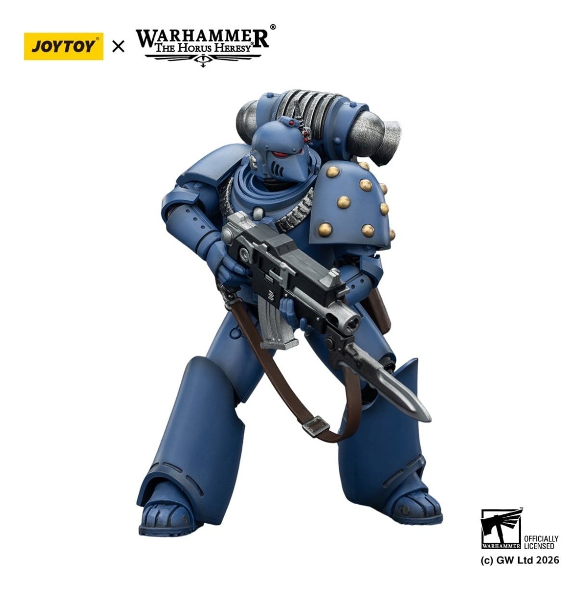 Joy Toy Warhammer The Horus Heresy: Ultramarines MKVI Tactical Legionary 12cm - Loaded Dice