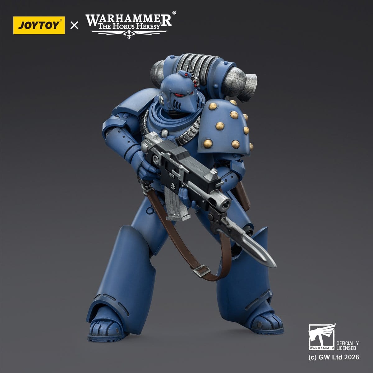 Joy Toy Warhammer The Horus Heresy: Ultramarines MKVI Tactical Legionary 12cm - Loaded Dice
