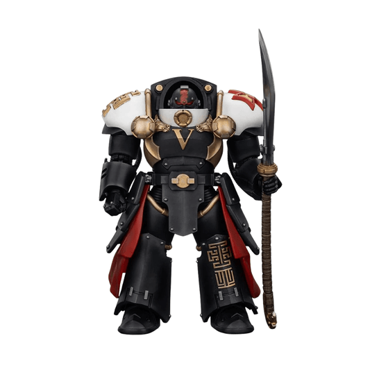 Joy Toy Warhammer The Horus Heresy: White Scars Ebon Keshig Terminator 1 with Power Glaive 13cm - Loaded Dice
