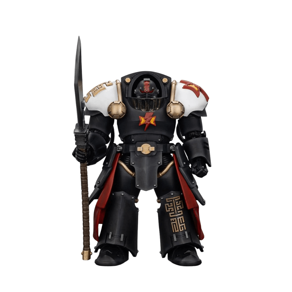 Joy Toy Warhammer The Horus Heresy: White Scars Ebon Keshig Terminator 2 with Power Glaive 13cm - Loaded Dice