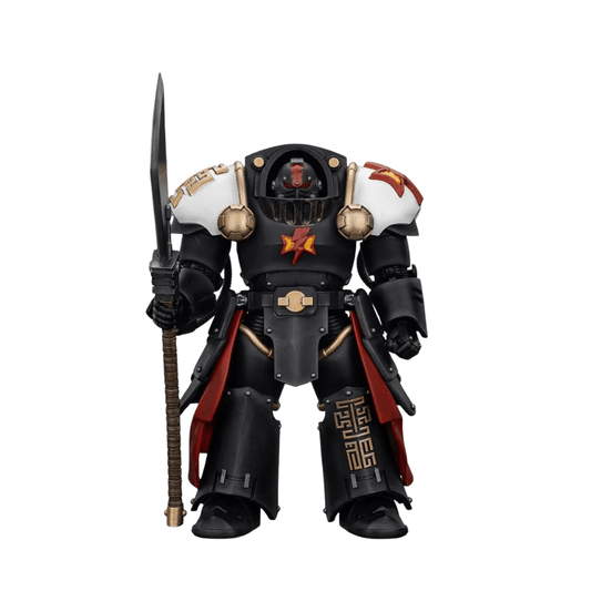 Joy Toy Warhammer The Horus Heresy: White Scars Ebon Keshig Terminator 2 with Power Glaive 13cm - Loaded Dice
