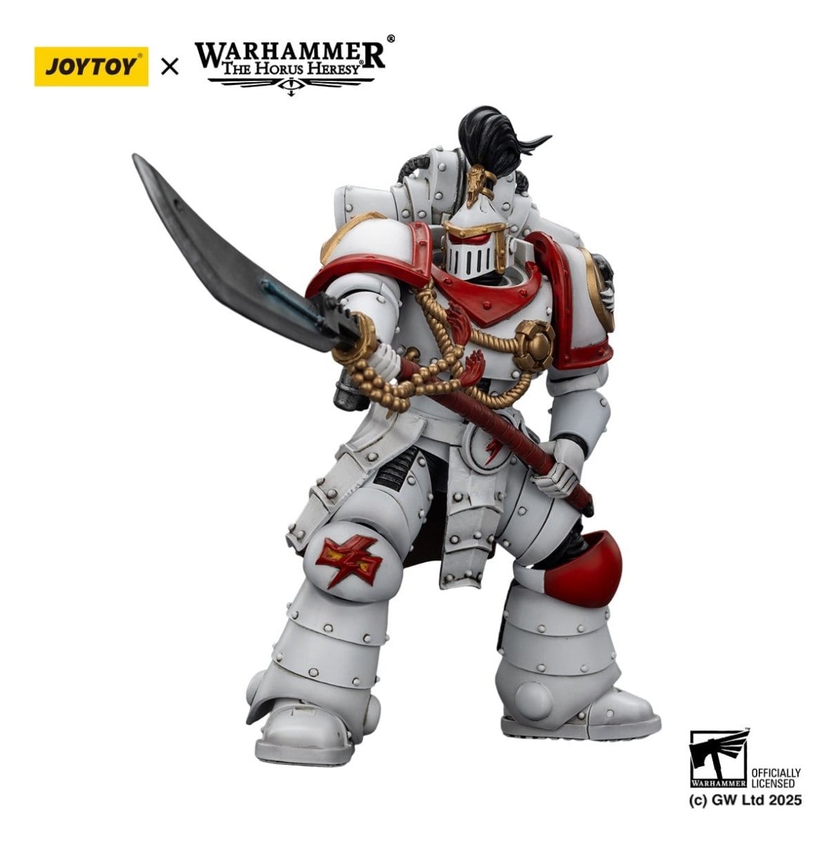 Joy Toy Warhammer The Horus Heresy: White Scars Legion Praetor 12cm - Loaded Dice