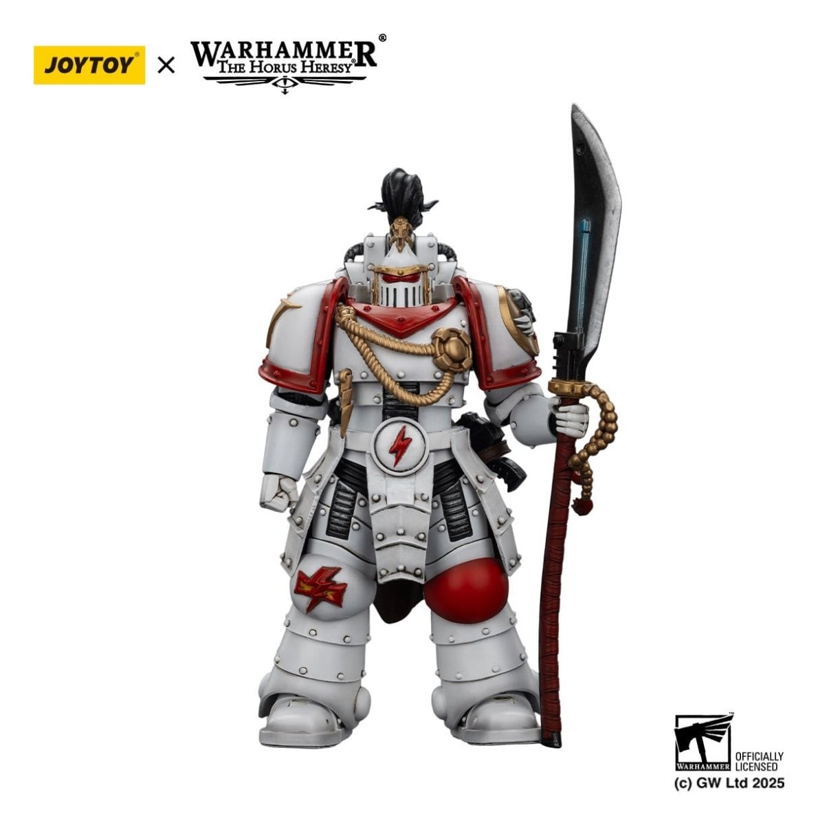 Joy Toy Warhammer The Horus Heresy: White Scars Legion Praetor 12cm - Loaded Dice