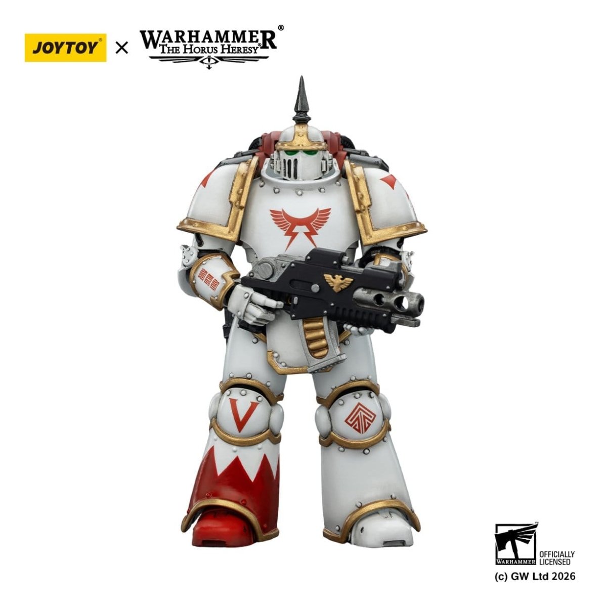 Joy Toy Warhammer The Horus Heresy: White Scars MKIll Tactical Legionary 12cm - Loaded Dice