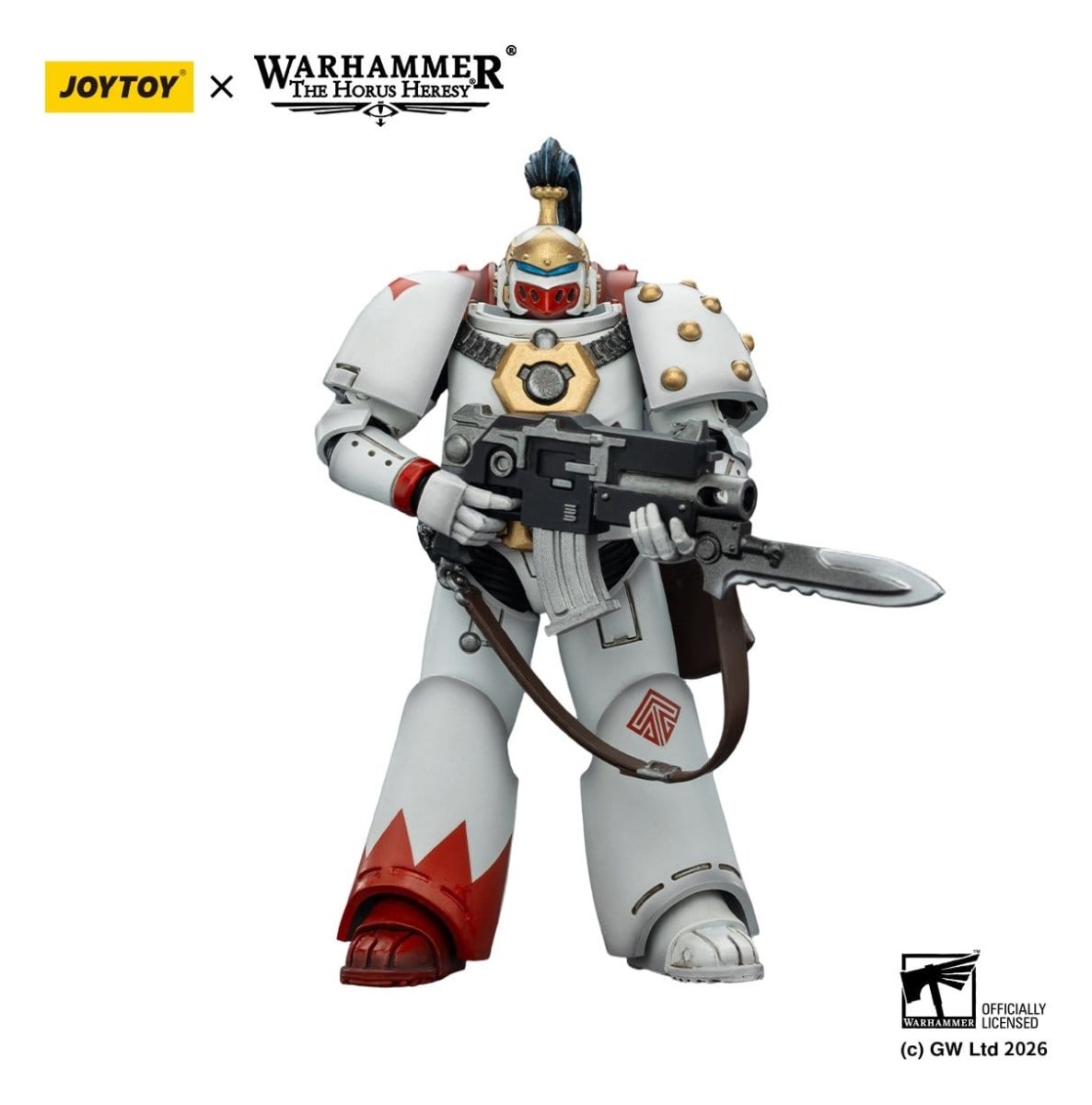 Joy Toy Warhammer The Horus Heresy: White Scars MKVI Tactical Legionary 12cm - Loaded Dice