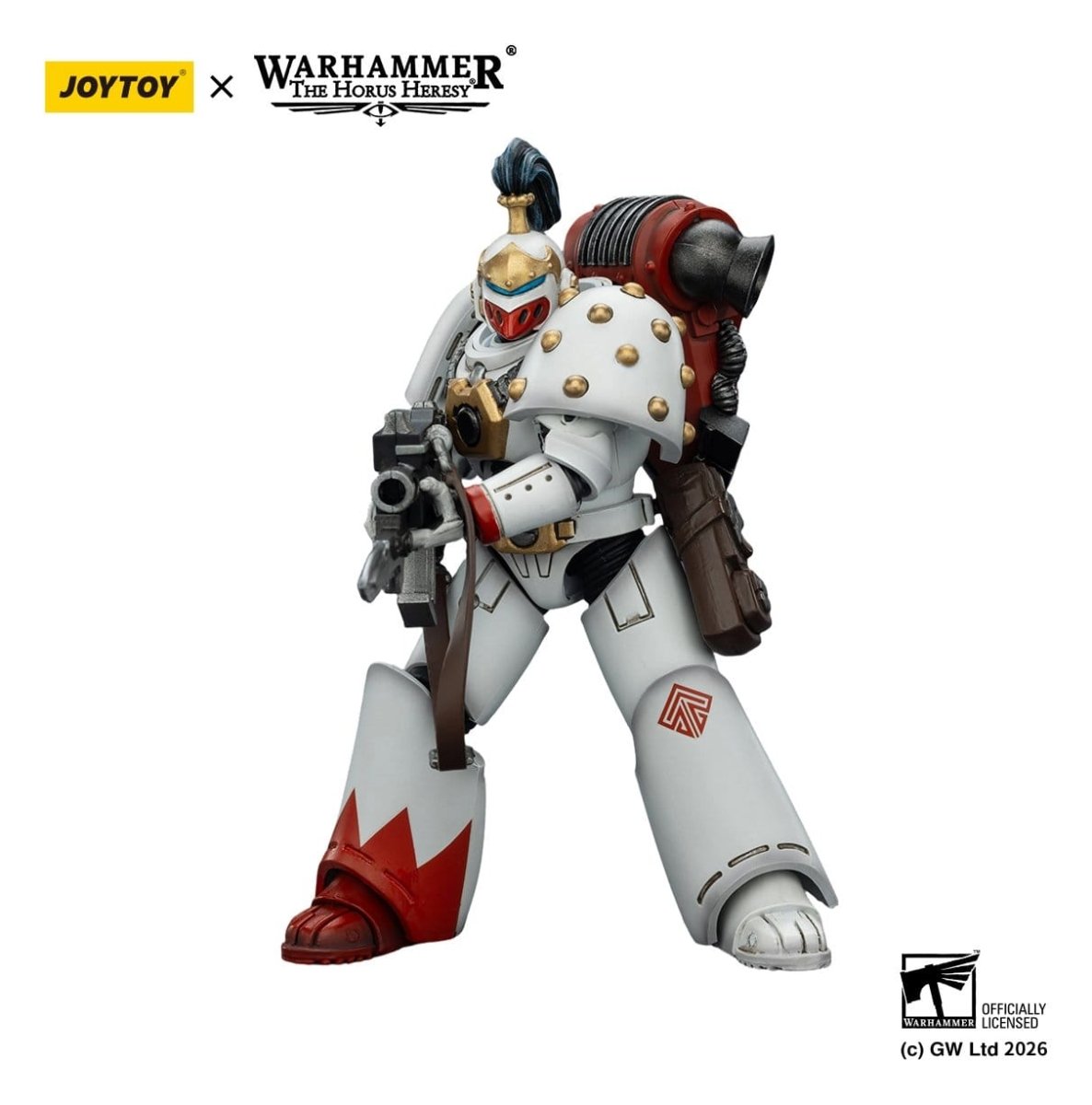 Joy Toy Warhammer The Horus Heresy: White Scars MKVI Tactical Legionary 12cm - Loaded Dice