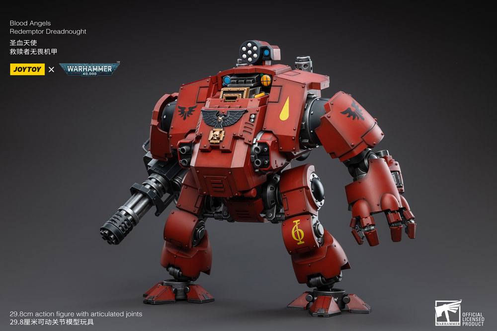 JoyToy Warhammer 40k Action Figure 1/18 Blood Angels Redemptor Dreadnought 30 cm