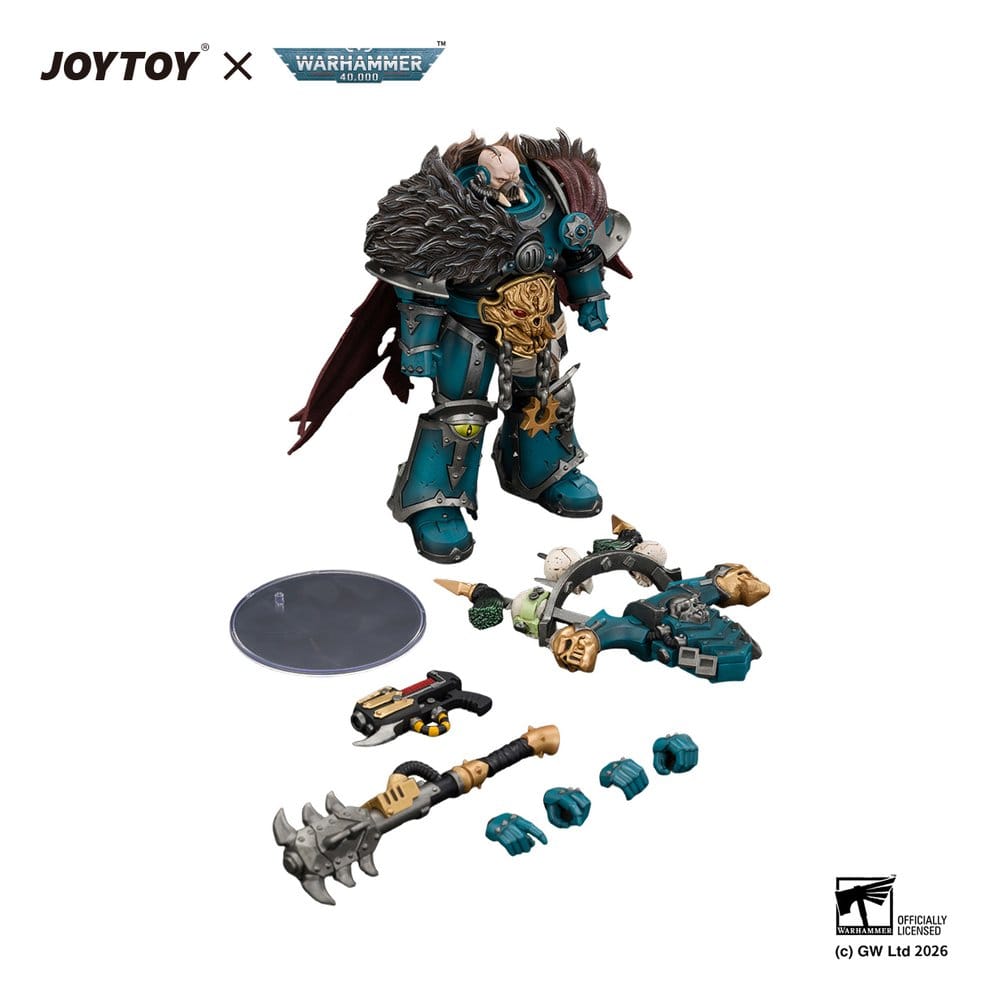 JoyToy Warhammer Action Figure Alpha Legion Chaos Lord (13 cm)