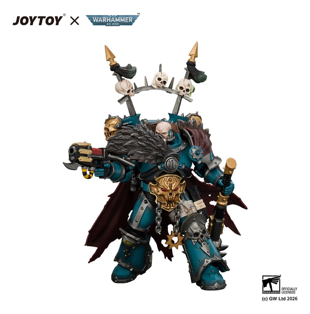 JoyToy Warhammer Action Figure Alpha Legion Chaos Lord (13 cm)