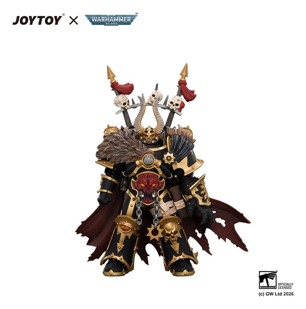 JoyToy Warhammer Action Figure Black Legion Chaos Lord (13 cm)