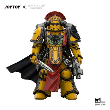 JoyToy Warhammer Action Figure Imperial Fists Legion Praetor in Mk III Armour 13 cm
