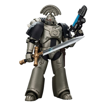 JoyToy Warhammer The Horus Heresy Action Figure 1/18 Iron Warriors MKVI Tactical Sergeant with Power Sword and Plasma Pistol 12 cm