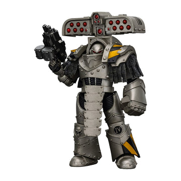 JoyToy Warhammer The Horus Heresy Action Figure 1/18 Iron Warriors Tyrant Siege Master Terminator with Rocket launcher 14 cm