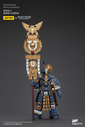 JoyToy Warhammer The Horus Heresy Action Figure 1/18 Ultramarines Remus Ventanus 14 cm