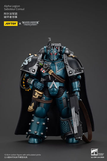 JoyToy Warhammer The Horus Heresy Action Figure Alpha Legion Saboteur Consul 13 cm
