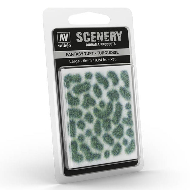 Vallejo Fantasy Tuft - Turquoise, Large - Loaded Dice