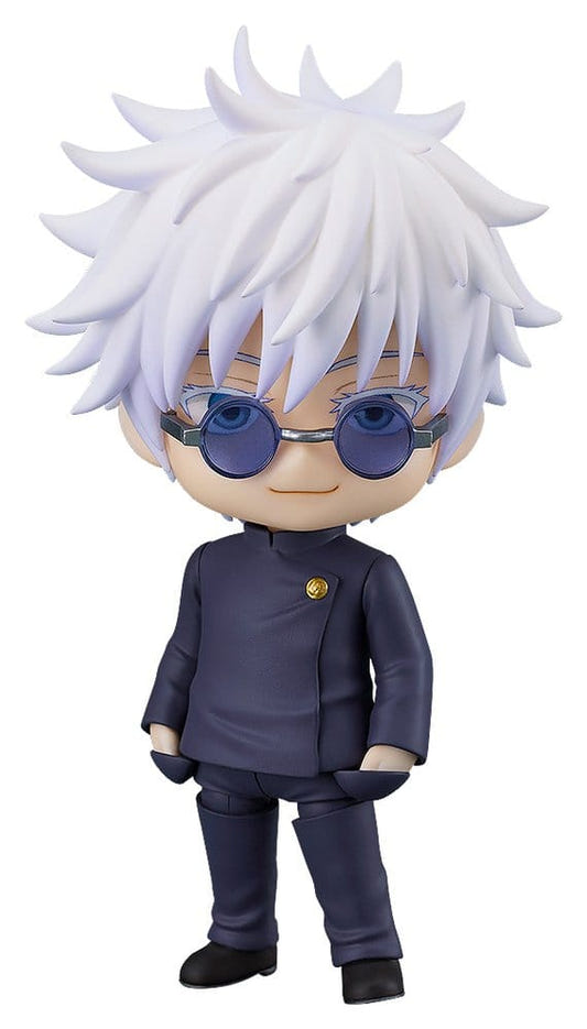 Satoru Gojo Tokyo Jujutsu High School Ver. Nendoroid by Good Smile Company in round sunglasses