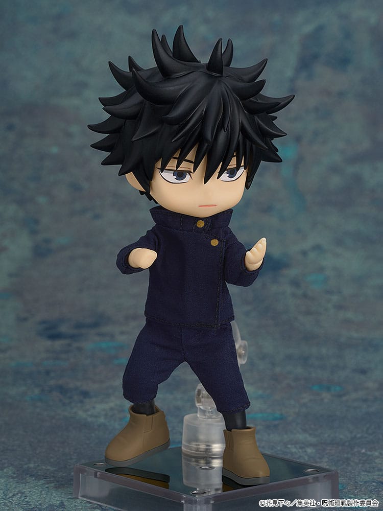Megumi Fushiguro Nendoroid Doll in a crouched fighting stance
