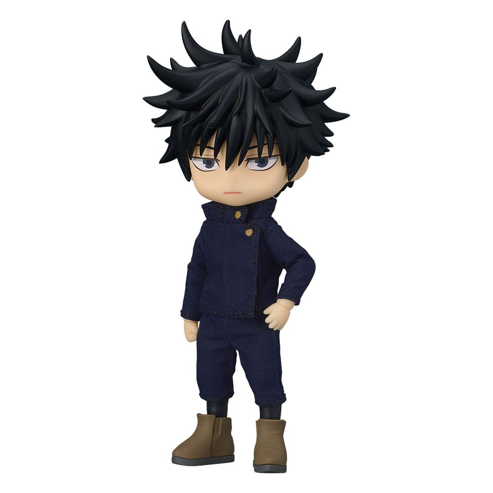 Good Smile Company Jujutsu Kaisen Nendoroid Doll Megumi Fushiguro in school uniform, on white