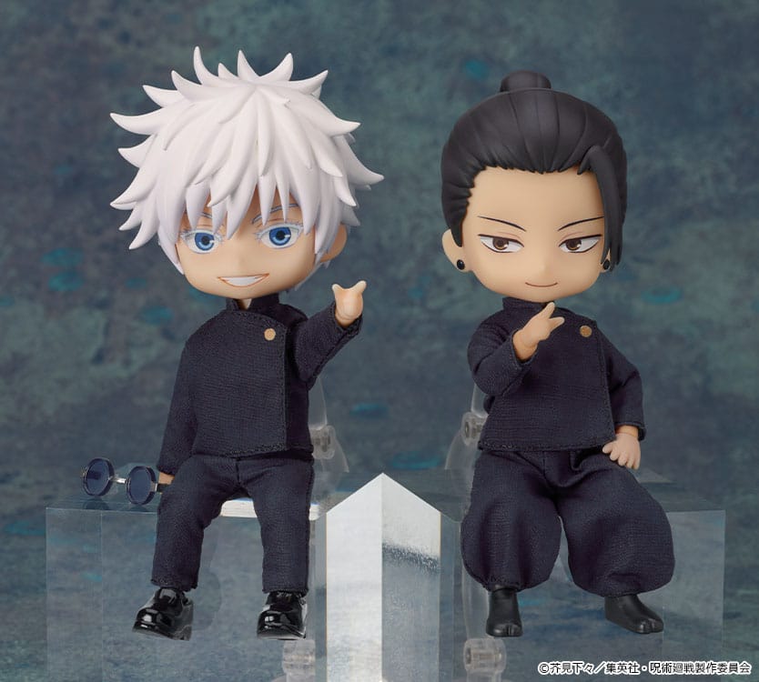 Satoru Gojo and Suguru Geto Nendoroid Dolls posed together, Gojo sold separately