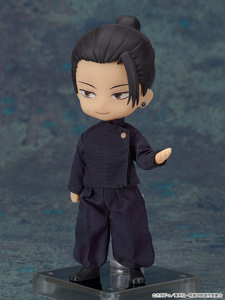 Suguru Geto Nendoroid Doll with one hand extended in a casual pose