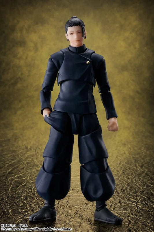 Bandai S.H.Figuarts Suguru Geto Jujutsu High School figure standing in uniform, front view