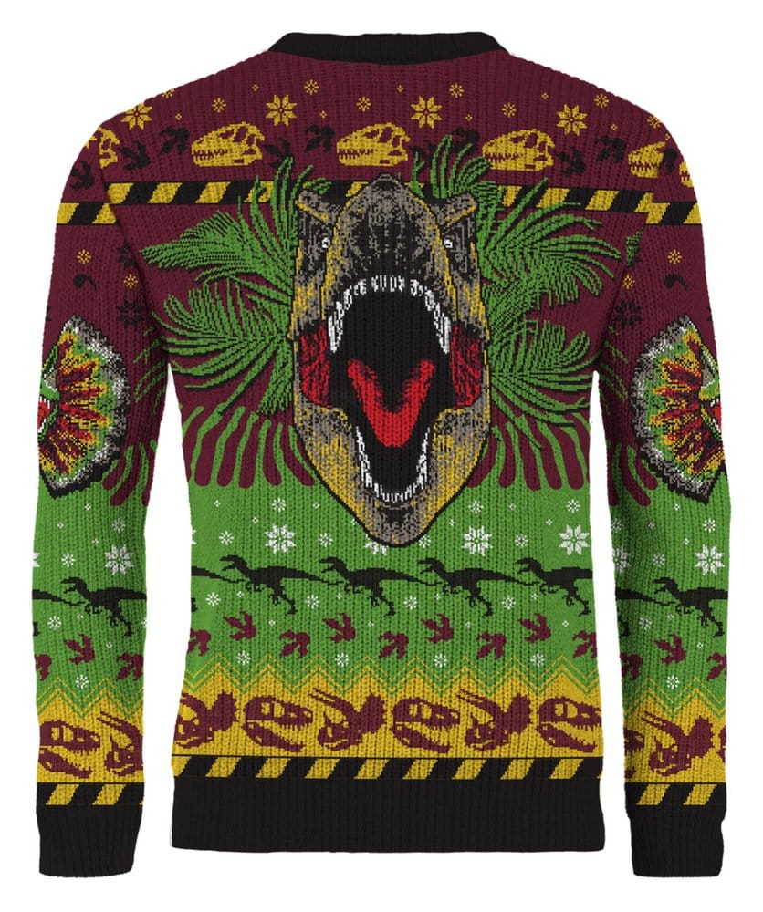 Jurassic Park Christmas Jumper Happy Rexmas