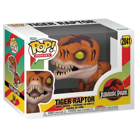 Jurassic Park Funko POP! Tiger Raptor 9cm (2041) - Loaded Dice