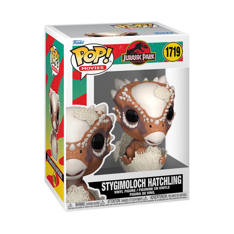 Funko Pop! Movies Jurassic Park Stygimoloch Hatchling vinyl figure 1719 in its box