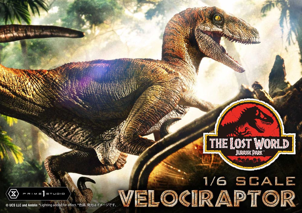 Jurassic Park II Legacy Museum Collection Statue 1/6 Velociraptor 41 cm